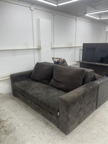 мебель диван каракол: Диван-кровать, цвет - Коричневый, Б/у