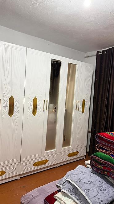 Шифоньеры, шкафы для одежды: Шкаф-купе/распашной 4‑дверный с зеркалами - Конфигурация: 4 распашные — 5