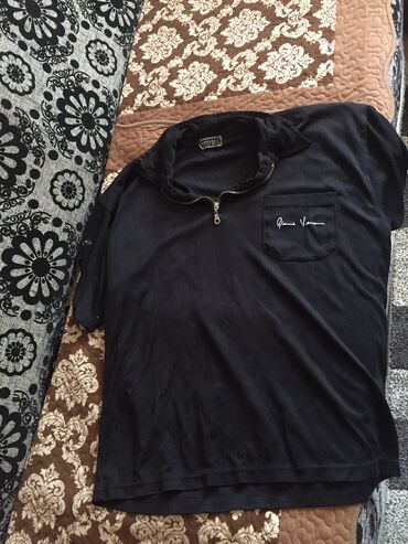 lacoste majice djak: Men's T-shirt XL (42), bоја - Crna