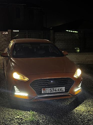 Аренда транспорта: Сдаю Hyundai Sonata под такси, Долгосрочно, | Залог, Водительские права, От 18 лет — 1