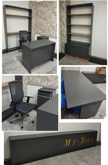 стол трансформер купить в баку: ✔️500 man(Baksovet). Ofis mebeli. Kreslo daxil. Təcili satılır. İnsta