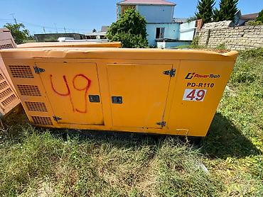 tecili generator satıram: 110 Kva generator işlənmiş.Yeniləridə mövcuddur.Çatdırılması — 4