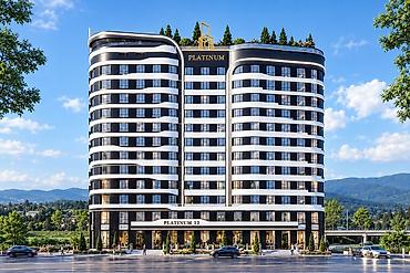 platinum park: 2 комнаты, 82 м², 12 мкр Элитка, 7 этаж, ПСО (под самоотделку) — 1