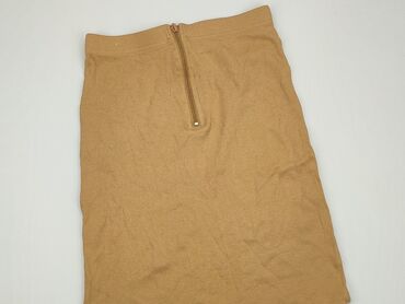 beżowa spódnice rozkloszowane: Spódnica, SinSay, M, stan - Dobry