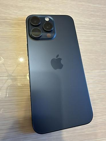 adapter iphone: IPhone 15 Pro Max, 512 GB, Göy, Barmaq izi, Simsiz şarj, Face ID — 2