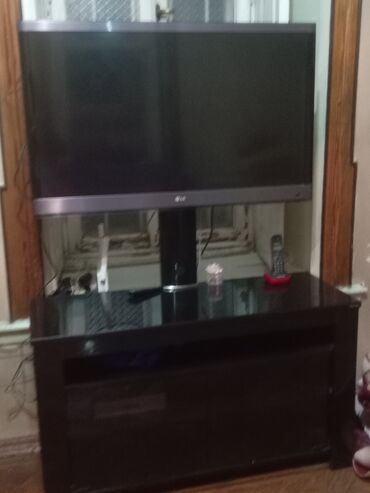 чистка стиральной машины: LG televizor və TV stendi dəsti - Marka/model: LG düz ekran televizor