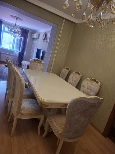 Sifarişlə mebel: TehMasa desti. 500azn. 8 stulla. ideal veziyyetde ünvan 7