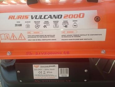 Kućni aparati: Ruris Vulcano 2000 20 kw Top kao nov malo korišćen za više informacija