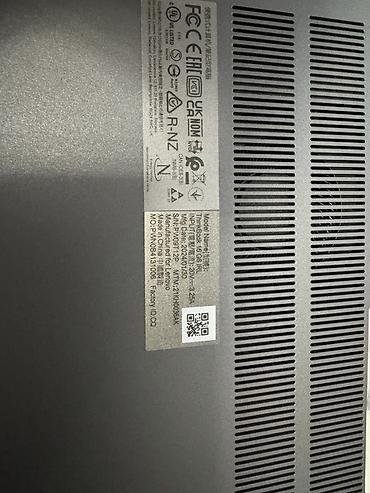Lenovo: Lenovo ThinkBook 16 G6 IRL Etiketdə yazılıb: * Model Name: ThinkBook — 9