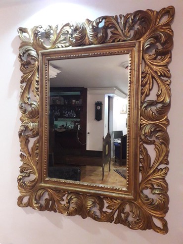 sijalice za sminkanje: Wall mirror, shape - Rectangle, Used