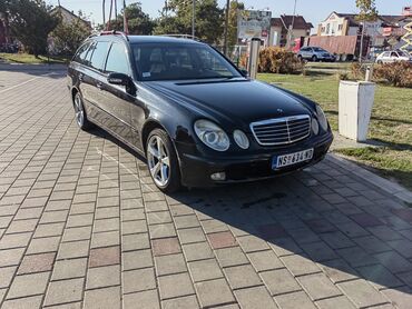 os crna sa obriszenskog lika: Mercedes e 220, 2004 god, automatik, kuka atestirana, registrovan do