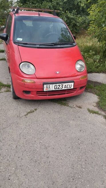 Daewoo: Матиз 2002 год. Чирик жок. Мотор работает как часики. Май жебейт