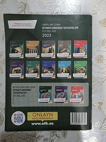 Testlər: DİM Test Topluları (2024–2025) – Kitabların hamısı təmizdir! — 10
