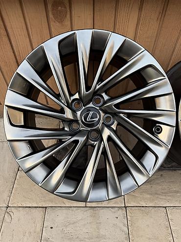машина 14: Литые Диски R 18 Lexus, Комплект, отверстий - 5, Б/у — 3