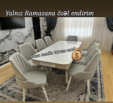 bagca ucun stol stul: Yeni, 6 stul — 1