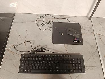 deepcool matrex: Проводной комплект для ПК: клавиатура + мышь + коврик - Клавиатура — 1