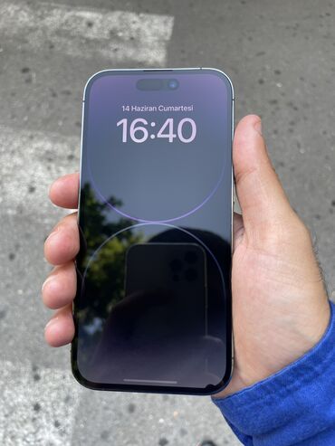 apl: IPhone 14 Pro, 128 GB, Deep Purple, Zəmanət