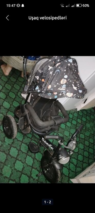 İşlənmiş Dörd təkərli Uşaq velosipedi Adidas, 16", sürətlərin sayı: 14, Pulsuz çatdırılma