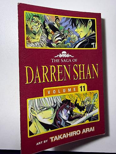 Komikslər, manqa: Məhsul: “The Saga of Darren Shan” manga seriyası – Cild 11 Müəllif — 1
