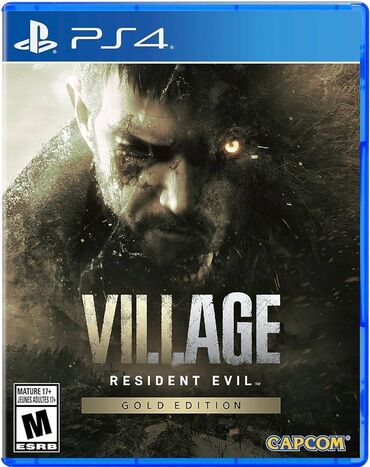 PS4 (Sony PlayStation 4): Оригинальный диск!!! Resident Evil Village Gold Edition представляет