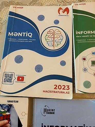 dərs kitabları: Məntiq, informatika və ingilis dili üzrə hazırlıq kitabları dəsti Hər — 2