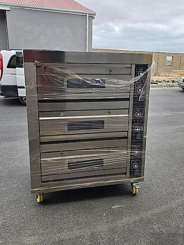 Elektrik sobalar: Çörək sobası Çörək və şirniyyat üçün soba6Tepsili Çin istehsalı ↘️3 — 6