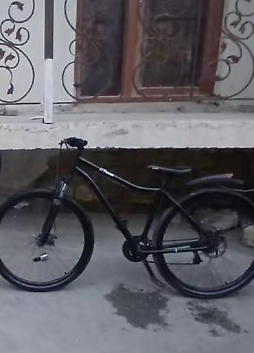 Şəhər və yüngül off-road üçün çox yönlü velosiped. - Rəng: qara