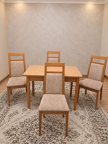 Mətbəx üçün, İşlənmiş, Açılmayan, Dördbucaq masa, 4 stul lalafo.az -da Mətbəx üçün, İşlənmiş, Açılmayan, Dördbucaq masa, 4 stul