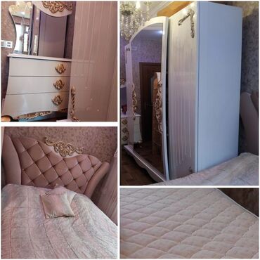 спальная мебель в баку цены: Tecili‼️Yataq desti.qiymet 600 man.Türkiye istehsali Donat mebelden