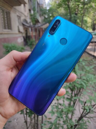 смартфон huawei p6: Honor 20S, Б/у, 128 ГБ, цвет - Синий, 1 SIM, 2 SIM