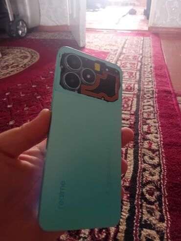 gps чип: Realme C51, Колдонулган, 128 ГБ, түсү - Көк, 2 SIM