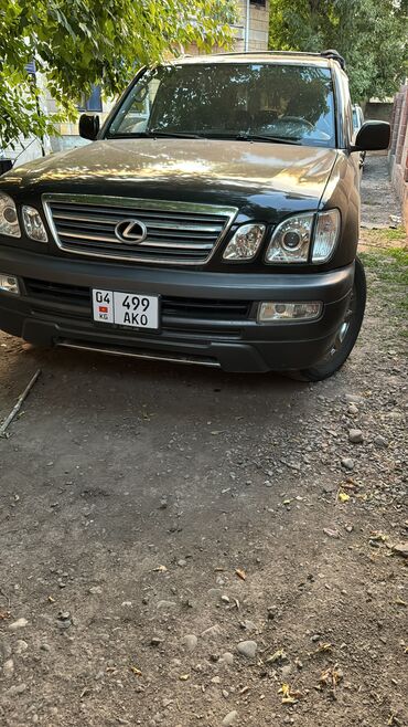 лексус js: Lexus LX: 2000 г., 4.7 л, Автомат, Газ, Жол тандабас