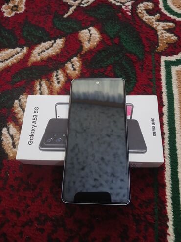 samsung a320: Samsung Galaxy A53 5G, 128 ГБ, цвет - Черный, Две SIM карты