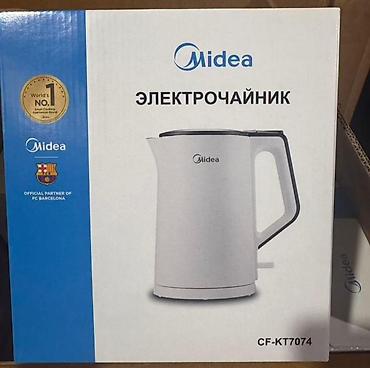 кофеварка китфорт: Электрочайник Midea CF-KT7074 - Бренд: Midea (на коробке указано — 1