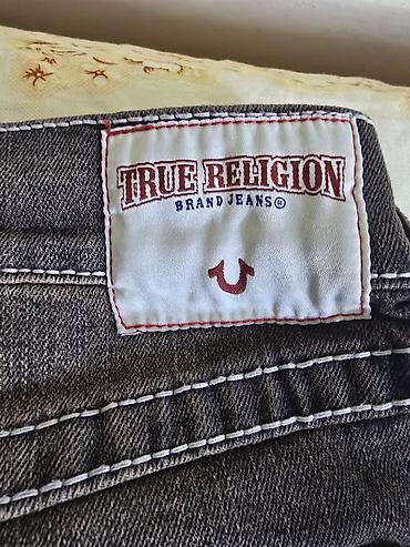 Kişi geyimləri: True Religion geniş kəsimli jeans şalvar - Brend: True Religion Brand — 4