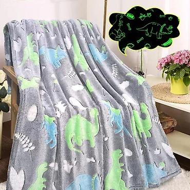 Ćebad i pokrivači: ZVONCICA UNICORN I MAGICNO DRVO SVETLECE CEBE 200X220 CM | Cene nisu — 6