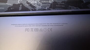 Ноутбуки: Ноутбук, Apple, 16 ГБ ОЗУ, Intel Core i7, 15.4 ", Для работы, учебы, память SSD — 12