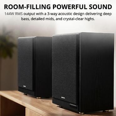 aula f75 qiymeti: Edifier R2750DB MKII black Aktiv 2.0 Hifi system Texniki — 6