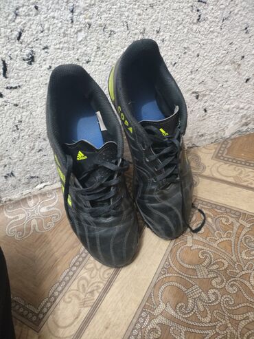 футболни форма: Пара футбольных бутс Adidas Copa черного цвета с яркими желтыми
