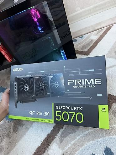 rtx 570: Видеокарта ASUS PRIME GeForce RTX 5070 покупал в DNS.KG гарантия год - — 1