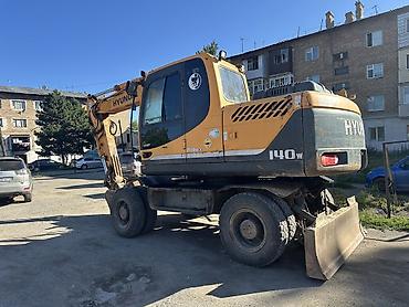 экскаваторы 140: Экскаватор, Hyundai, 2010 г., Колесный — 1