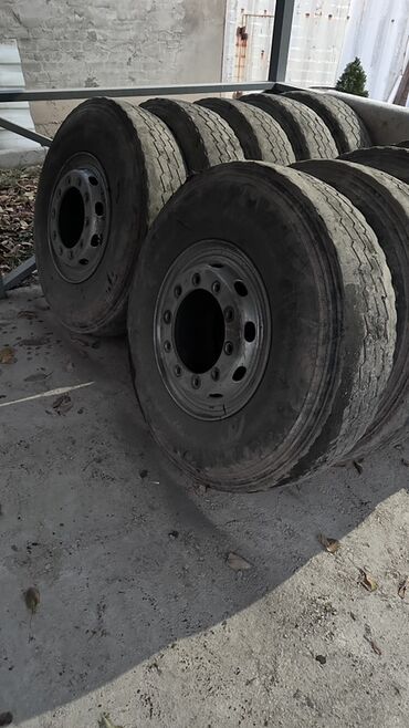 покупаем шины бу на переработку цена: Колеса в сборе R 20, Комплект, Грузовики/Автобусы, Железные, отверстий - 10
