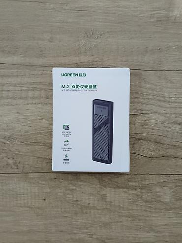 External Hard Drive Enclosures: UGREEN CM400, SSD M.2 NVMe, 10Gbps. Новый в упаковке. В наличии — 13