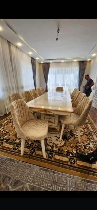 столы для конференций: Masa Desti sifarişle haizrlanir reng seçimi var dəst 1350 m