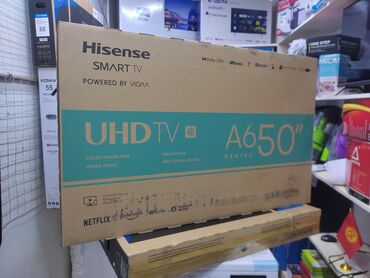 Холодильники: Телевизоры акция Hisense 50A6BG — телевизор с экраном формата