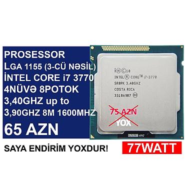 1155: Prosessorlar “LGA 1155 socket (3cü nəsil)” ⭐LGA 1155 (3cü nəsil) İntel — 4