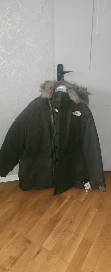 Куртки: Куртка The North Face, 2XL (EU 44), цвет - Зеленый