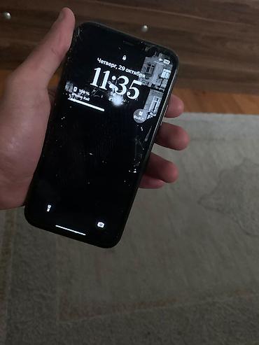 iphone ekran sekilleri: IPhone 11, 128 GB, Qara, Qırıq — 1