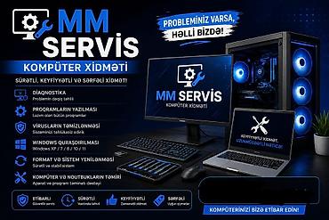 💻 Kompüter Xidməti 💻 Kompüteriniz yavaşdır, donur və ya açılmır? ✔️ lalafo.az -da 💻 Kompüter Xidməti 💻 Kompüteriniz yavaşdır, donur və ya açılmır? ✔️