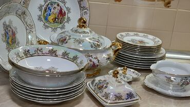 кофейный сервиз мадонна: Обеденный набор, Фарфор, 6 персон